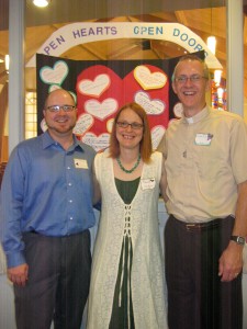 Nicole, Kevin, and Pastor Erik