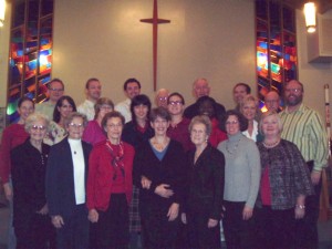 Peace Lutheran Choir 2009 grp