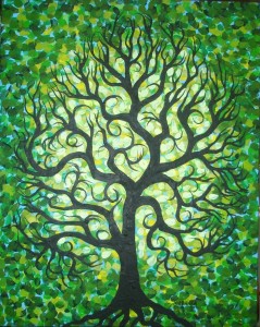 Green Tree of Life Jordanka Yaretz. Used by permission of artist.