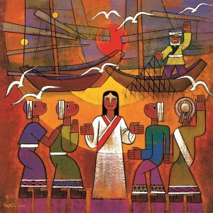 Calling the Disciples, (c) He Qi. Used by permission