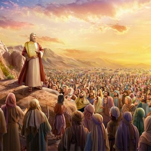 Moses with 10 commands