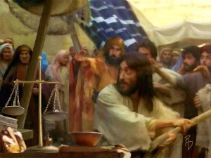Artist Ric Darrell, based on Zeffirelli film, Jesus of Nazareth