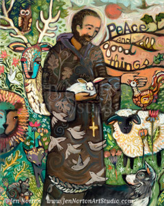 St. Francis, (c) Jenn Norton. Used by permission.