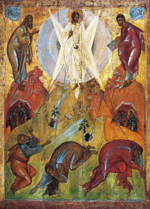 Icon of the Transfiguration, Theophilus the Greek, 15th Century